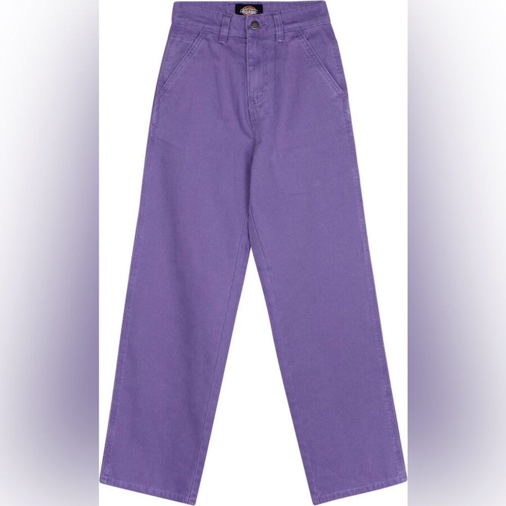 Dickies Duck Canvas Pants, Purple, Size 6